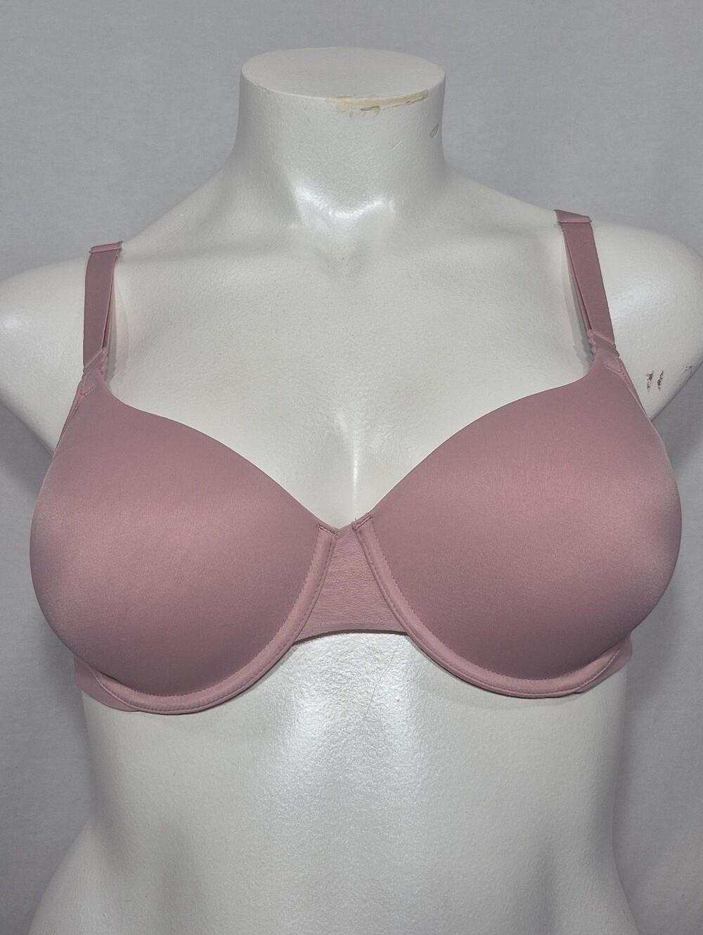 38B Warner's Simply Perfect RA9461T Lightly Lined Underarm Smoothing Bra Pink